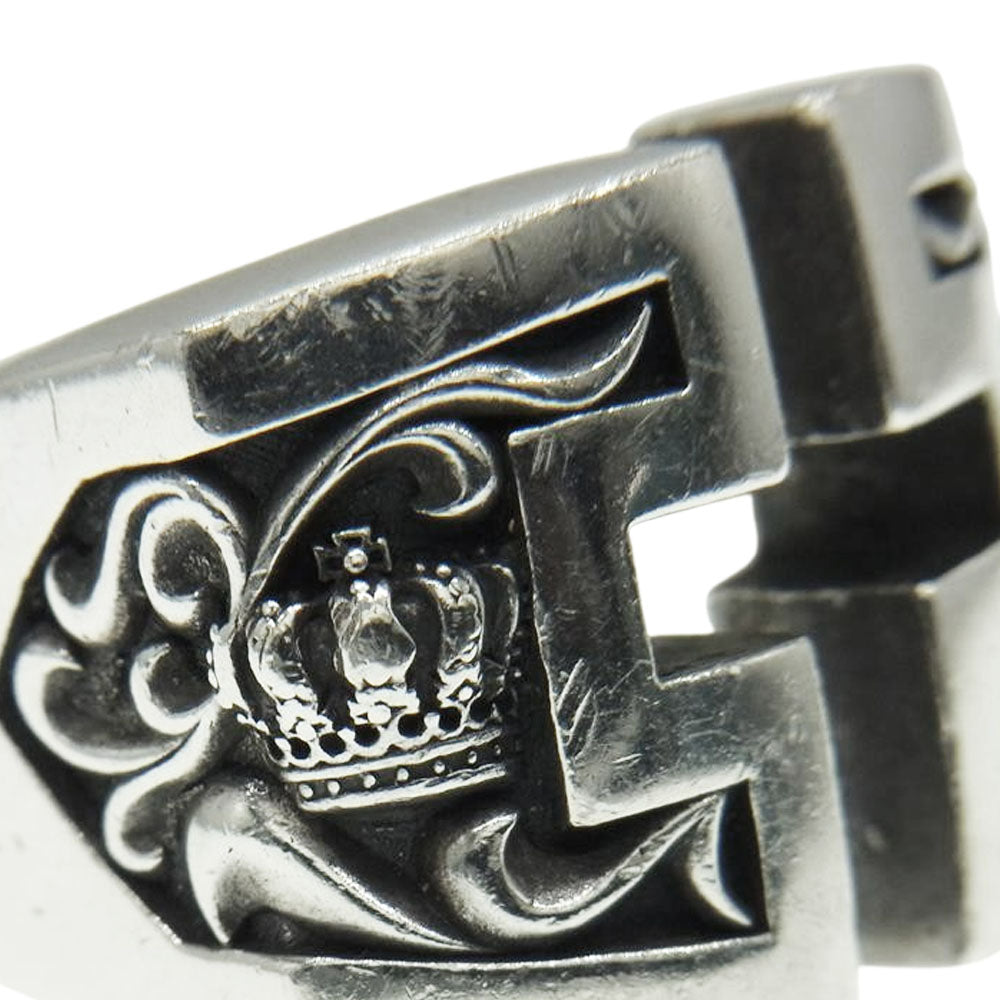 Justin Davis ジャスティンデイビス SRJ831 DIVINELAW CROSS クロス リング シルバー系【中古】