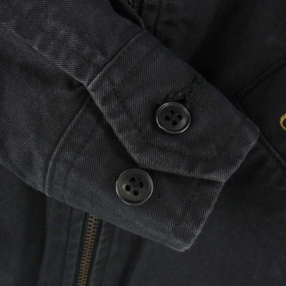 ロール 刺繍 ジャケット ブラック系 S【中古】