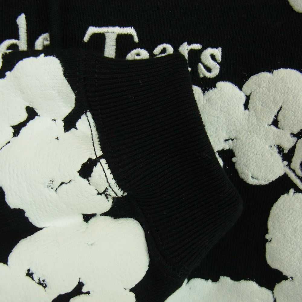 READY MADE レディメイド RE-DT-BK-00-00-10 DENIM TEARS デニムティアーズ CTN WREATH HOODIE WMN フーディー パーカー ブラック ブラック系 L【美品】【中古】