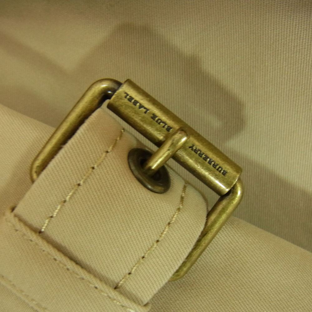 BURBERRY BLUE LABEL バーバリーブルーレーベル ライナー付き トレンチ コート ベージュ系 38【中古】