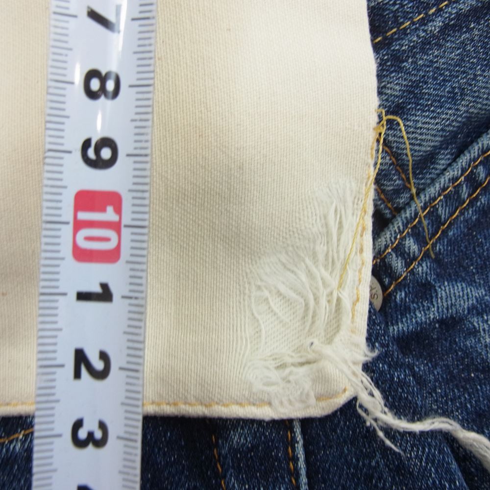 Levi's リーバイス 90s 復刻 VINTAGE ビンテージ 501XX バレンシア ボタン裏555 デニムパンツ USA製 インディゴブルー系 31【中古】