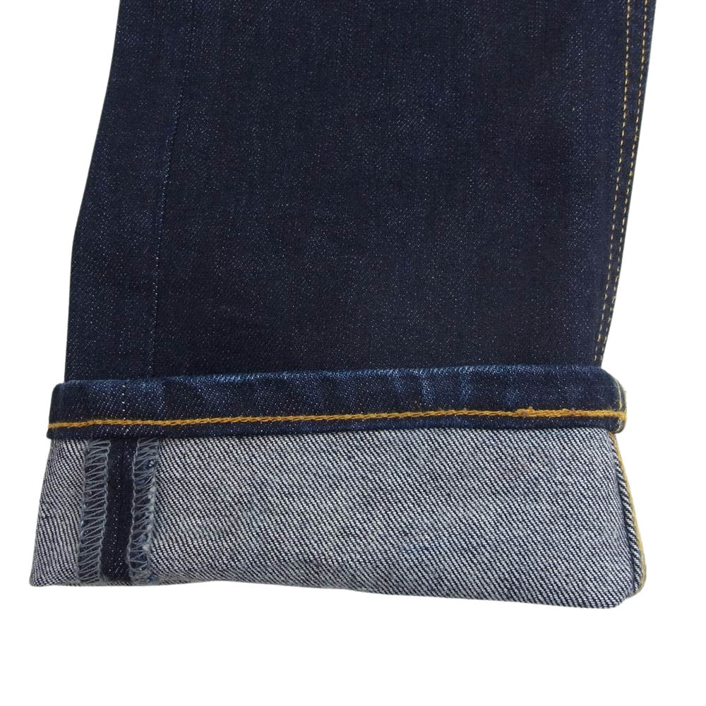 Vivienne WestwoodMAN ヴィヴィアンウエストウッドマン オーブボタン ストレート デニム パンツ インディゴブルー系 46【中古】