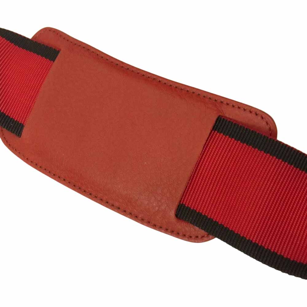 BREE ブリー スクエア レザー ショルダー バック レッド レッド系【中古】