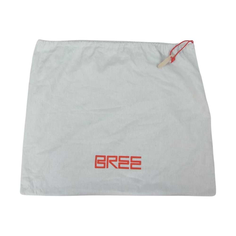 BREE ブリー ヌメ革 オール レザー ビジネス バック ショルダー バック 2WAY ベージュ系【中古】