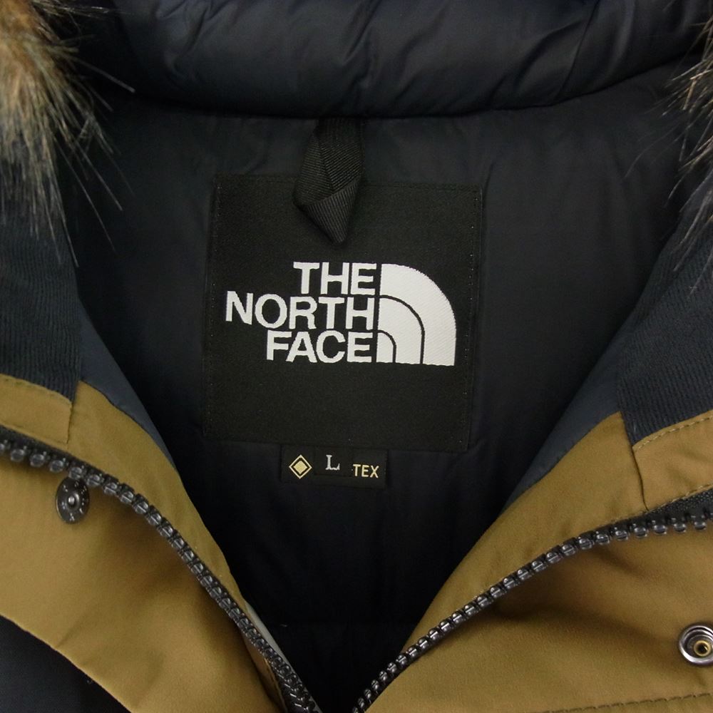 THE NORTH FACE ノースフェイス ND91935 Mountain Down Coat マウンテン ダウン コート ミリタリーオリーブ  オリーブ系 L【新古品】【未使用】【中古】