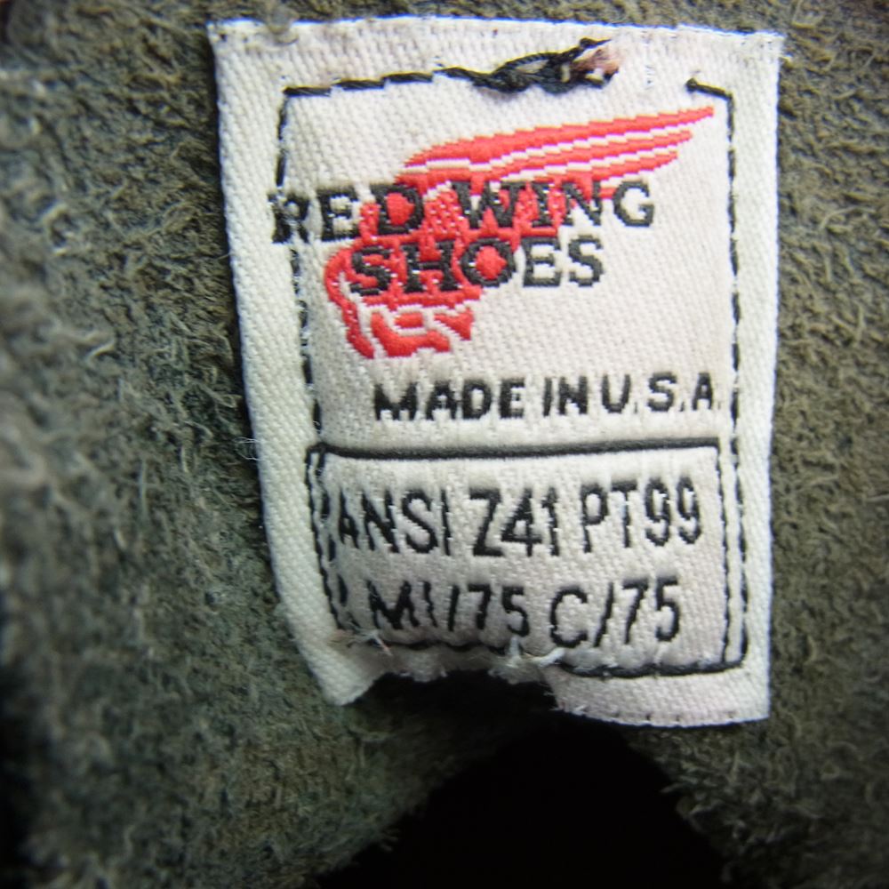 RED WING レッドウィング 2243 PT99 スチールトゥ スーパーソール ワークブーツ ブラック系【中古】