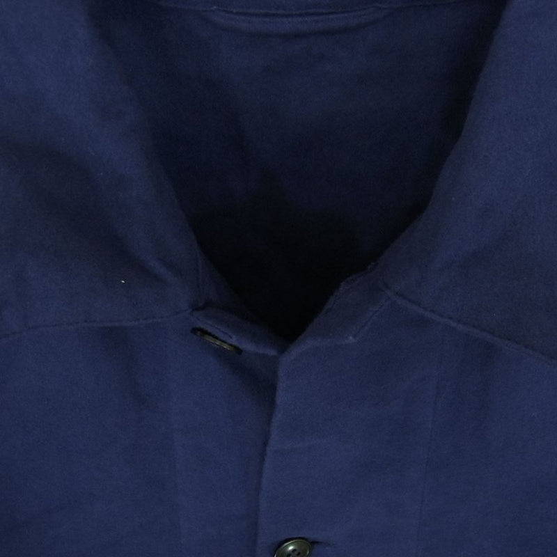 COMOLI コモリ 22AW W03-01019 コットンネル ワークジャケット ロイヤルブルー ブルー系 2【極上美品】【中古】