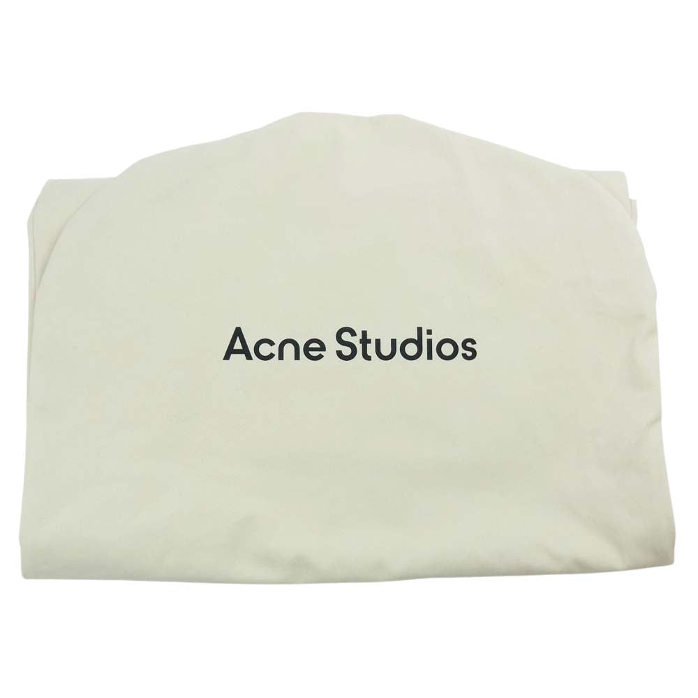 ACNE STUDIOS アクネストゥディオズ FN-MN-OUTW000716 ナイロン ブレンド ショート丈 ダウン パフ ジャケット ブラック系 48【美品】【中古】