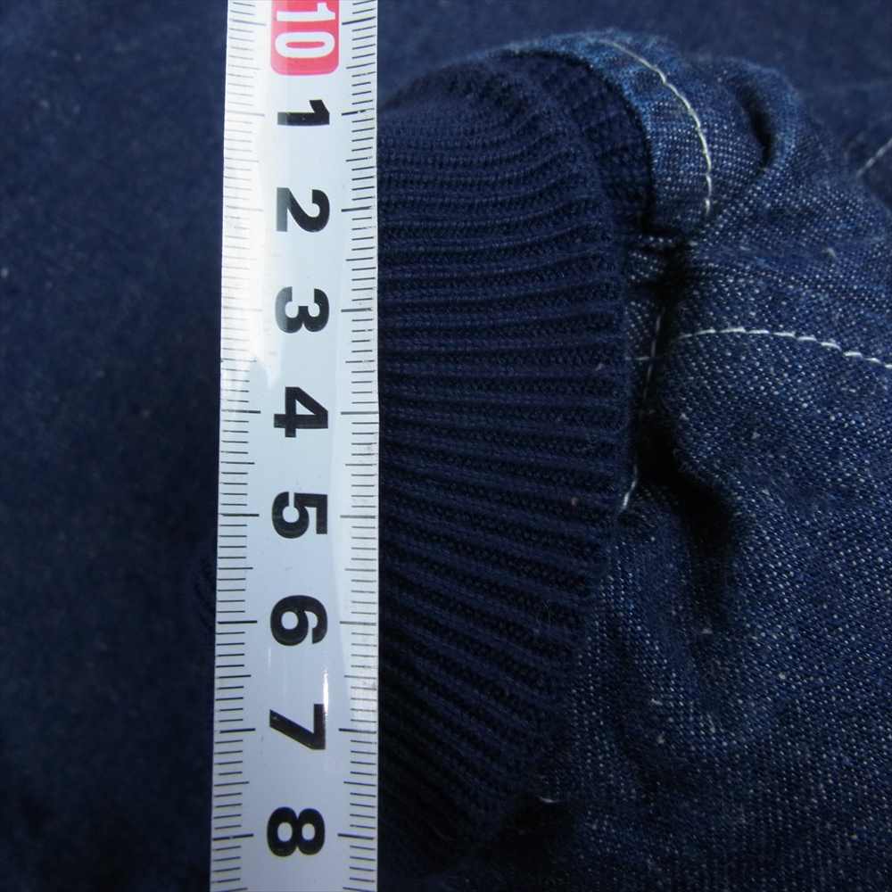 TENDERLOIN テンダーロイン 16AW T-MA-1 DENIM デニム フライト ジャケット デニム ブルゾン インディゴブルー系 S【中古】