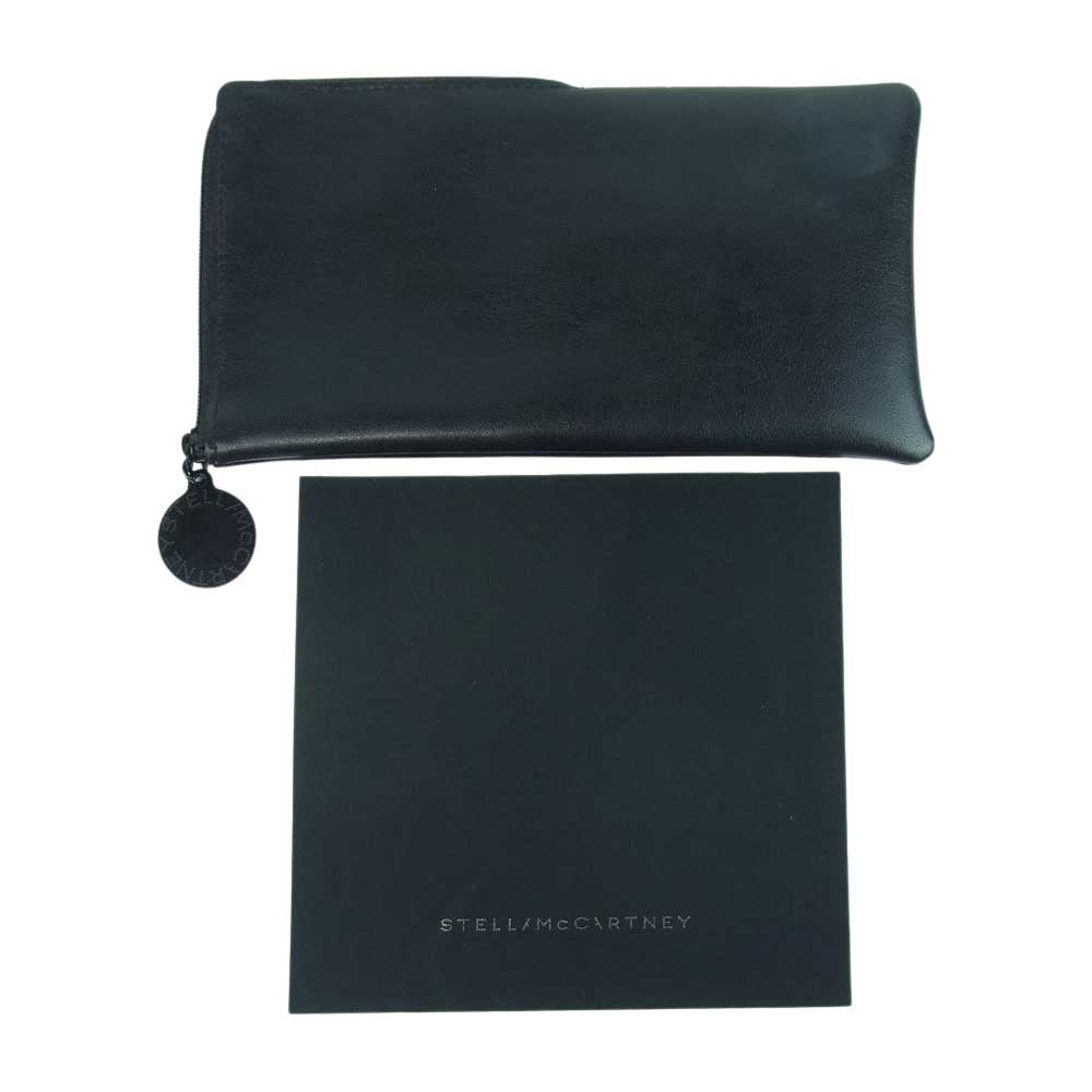 Stella McCartney ステラマッカートニー SC0147S 001 BIO-MATERIAL ラウンド サングラス ブラック系 52□17 - 145【中古】