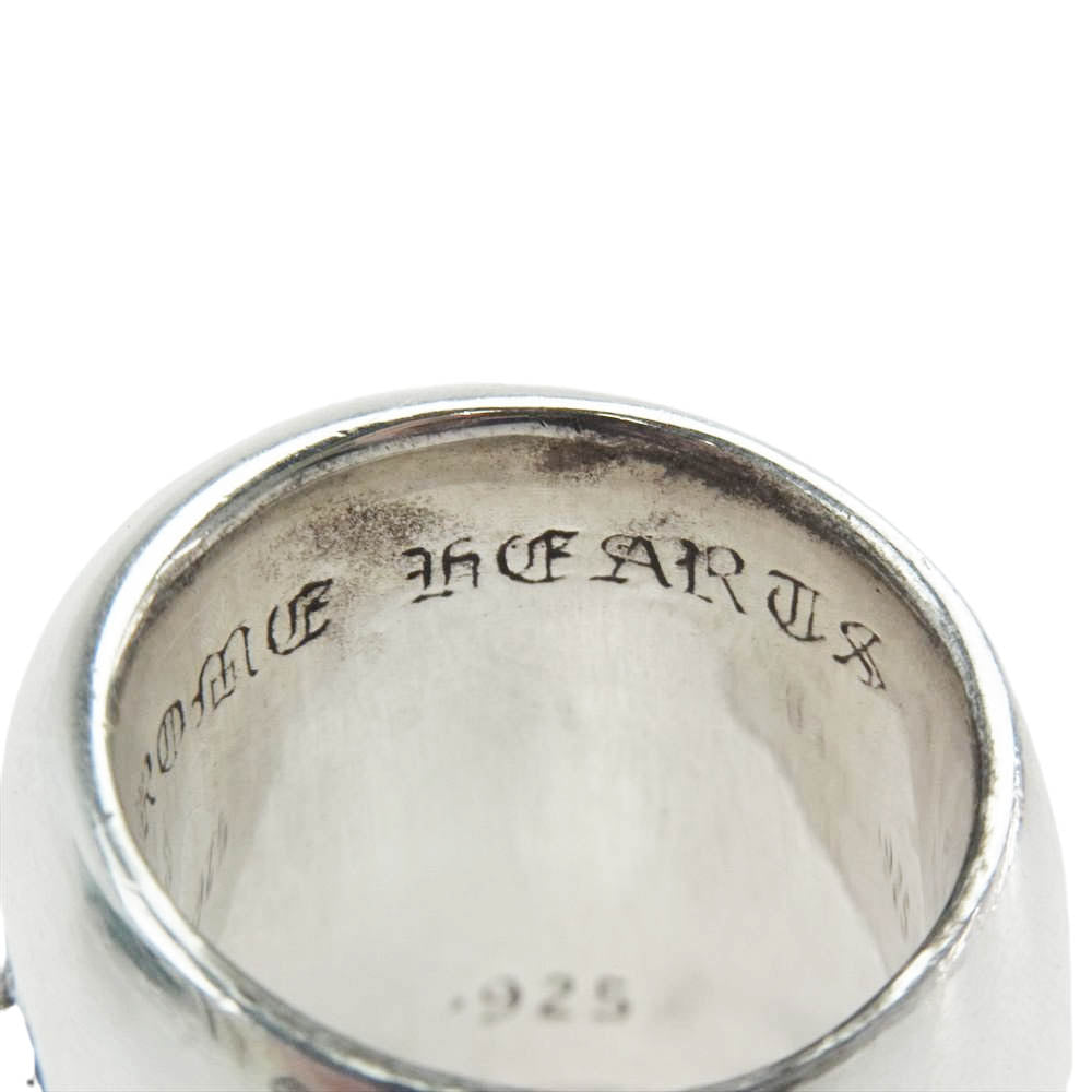 CHROME HEARTS クロムハーツ(原本無) CLASSIC OVAL クラシックオーバルクロス リング シルバー系【中古】