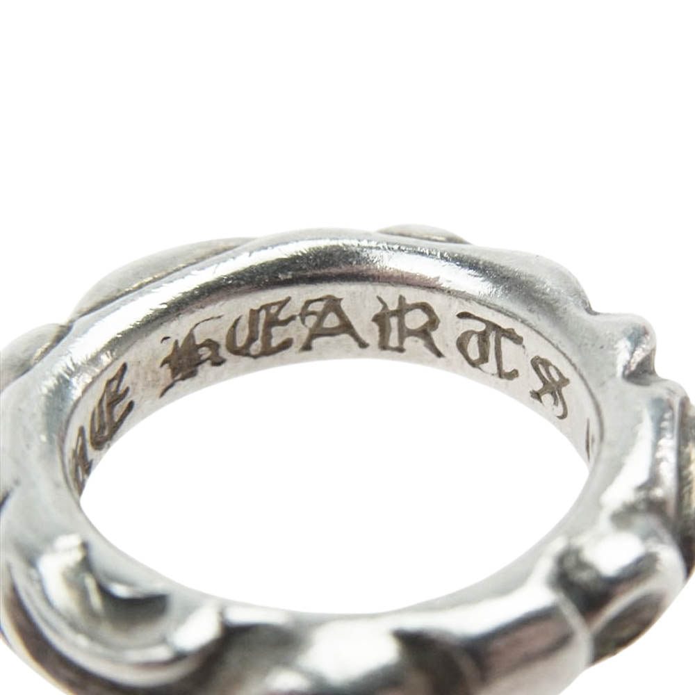 CHROME HEARTS クロムハーツ(原本無) スクロール バンド リング シルバー系 2号【中古】