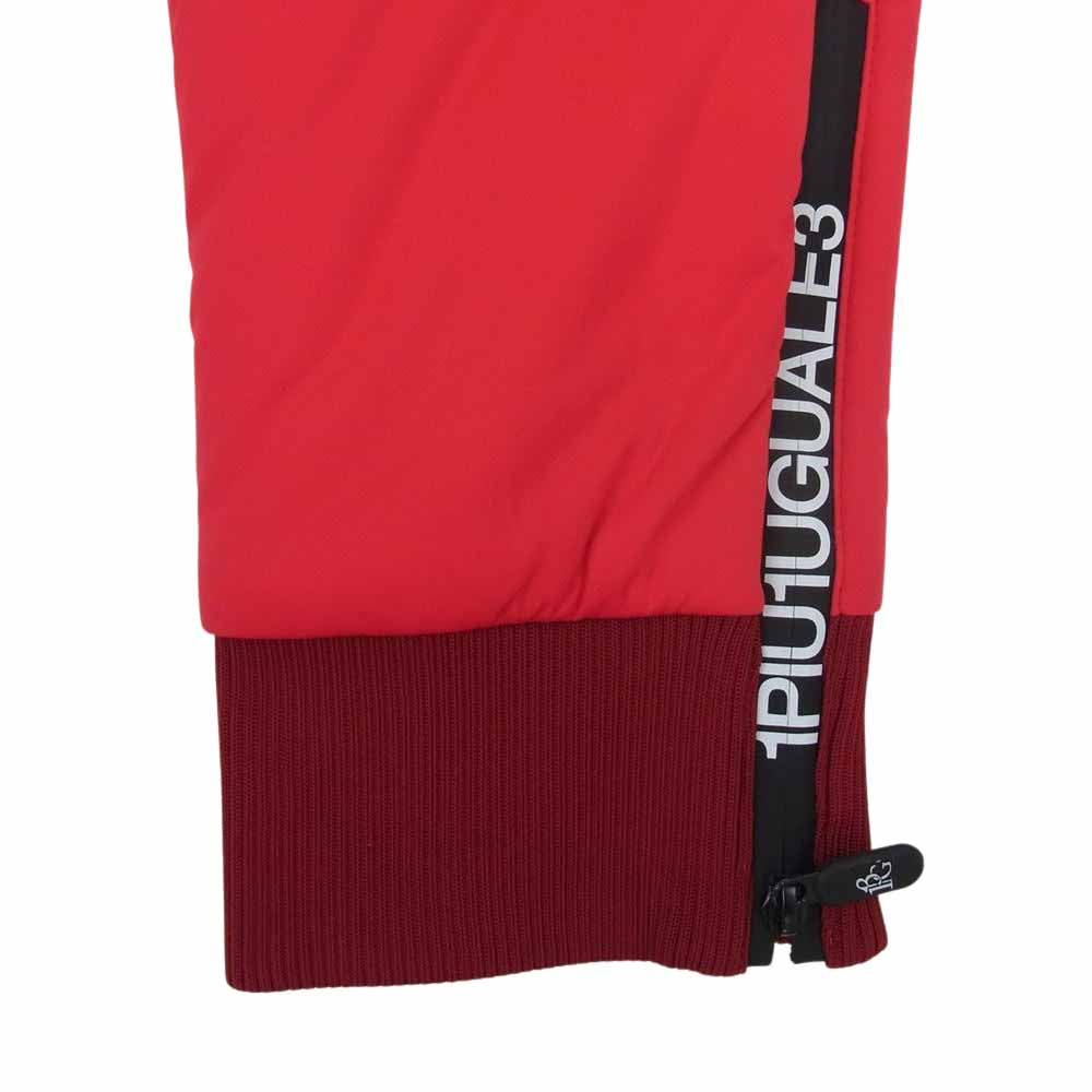1piu1uguale3 ウノピュウノウグァーレトレ GRP001 POE113 GOLF ゴルフ 中綿 リブ パンツ レッド系 4【中古】