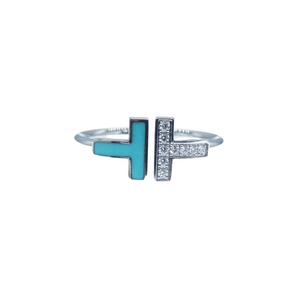 TIFFANY&Co. ティファニー 【新品仕上げ済】 K18WG 750 ダイヤ 