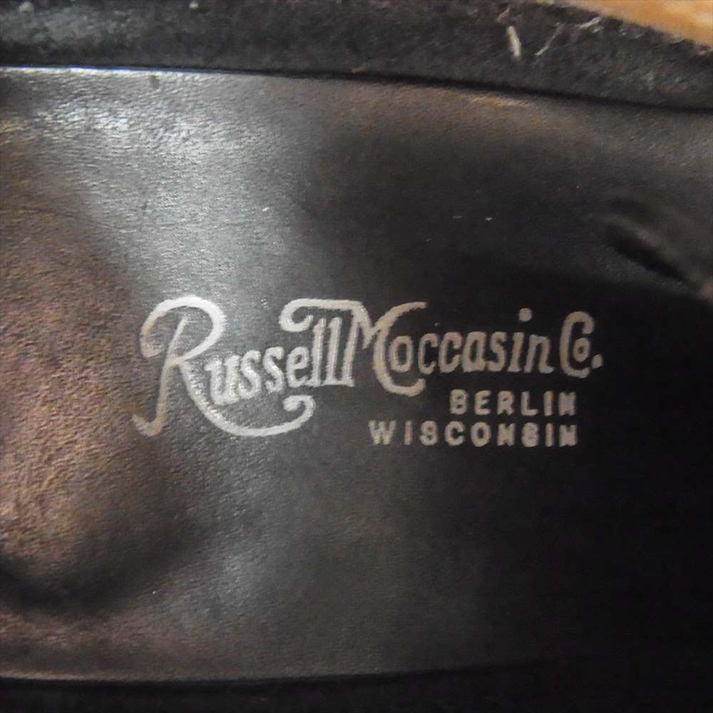 RUSSELL MOCCASIN ラッセルモカシン 2221 Sporting Clays Chukka 別注 スポーティング クレイ チャッカブーツ ブラック系 5 1/2【中古】