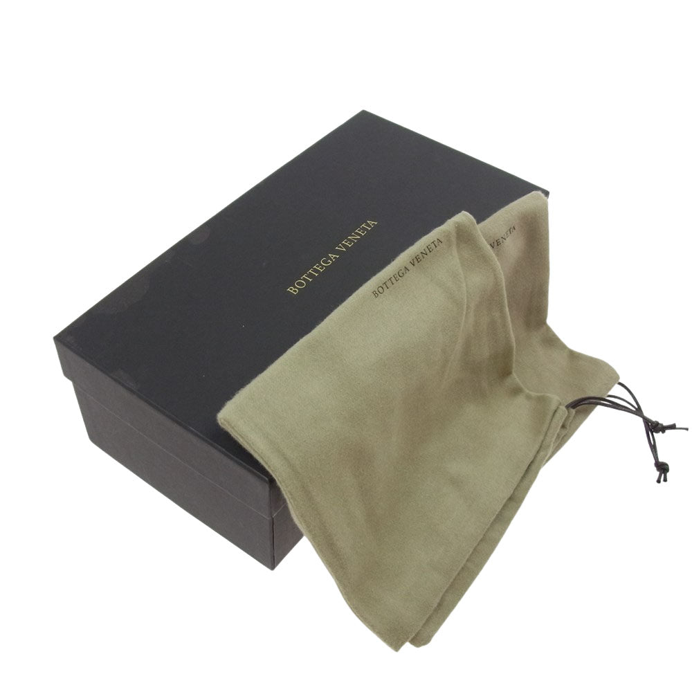 BOTTEGAVENETA ボッテガヴェネタ イントレチャート ヒール パンプス ブラック系 39【中古】