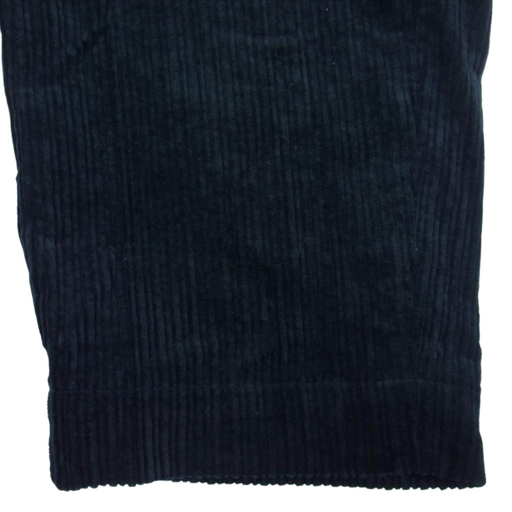 WTAPS ダブルタップス 212TQDT-PTM02 TUCK 02 TROUSERS COTTON CORDUROY コーデュロイ パンツ ブラック系 1【中古】