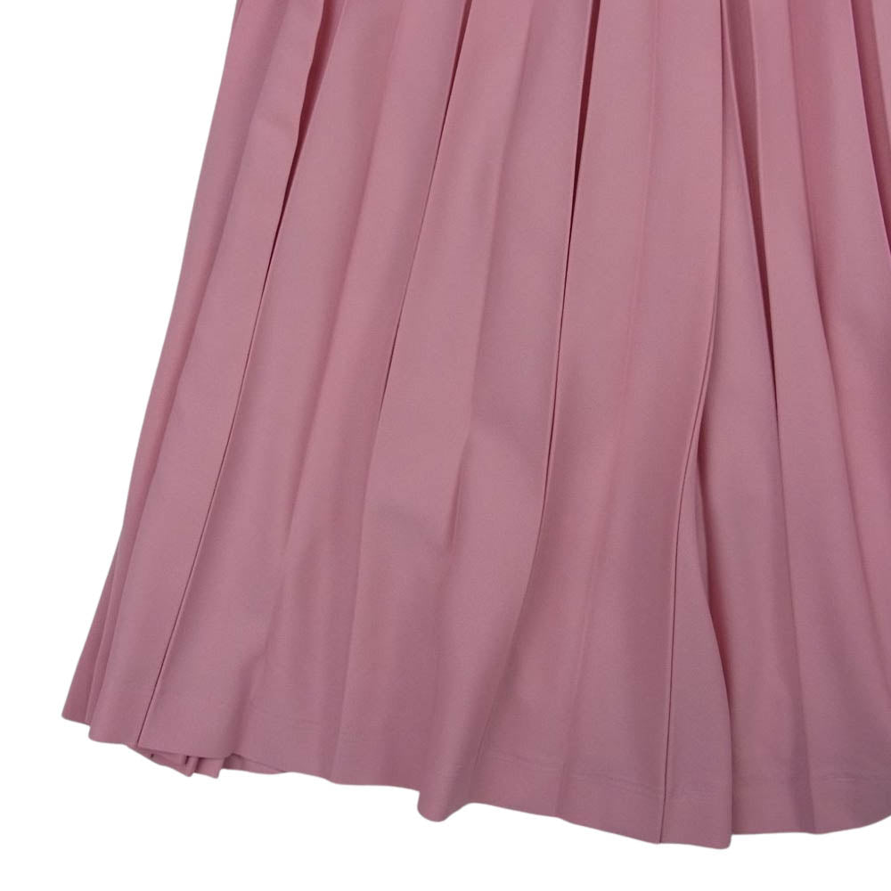 クラネ 22SS 12109-6022 RANDOM FOLD PLEAT SKIRT ランダムフォールド プリーツスカート ピンク系 1【新古品】【未使用】【中古】