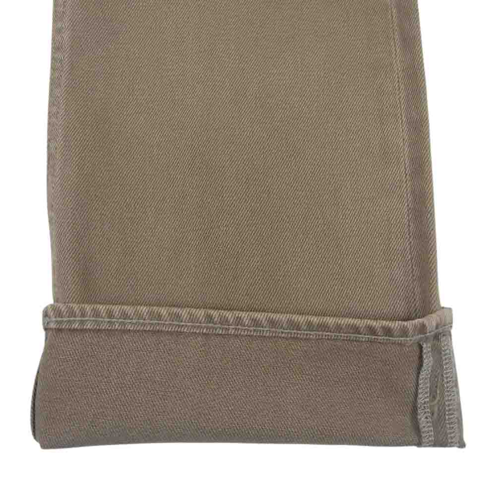 クラネ 11111-7312 COLOR DYE BOOTS CUT DENIM カラーダイ ブーツカット デニムパンツ ブラウン ブラウン系 1【新古品】【未使用】【中古】