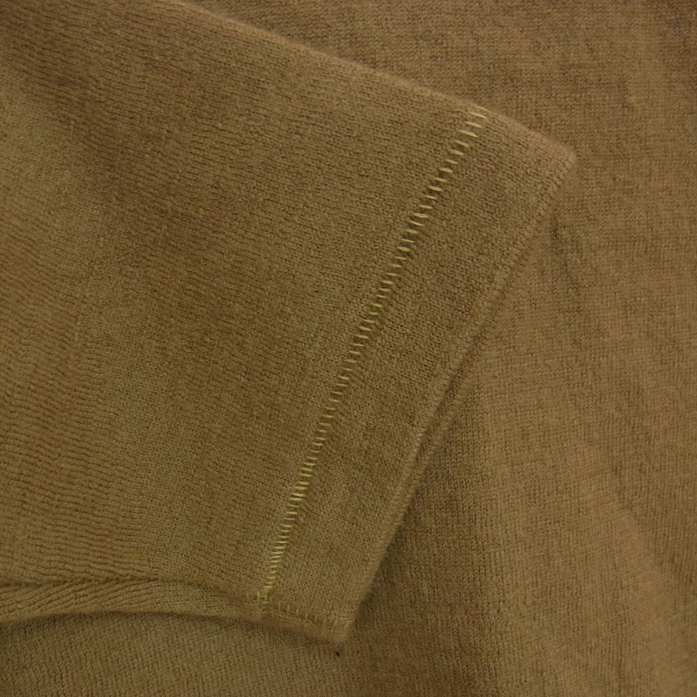 ネプラ WOOL JERSEY CREW PO ウール ジャージー クルーネック プルオーバー BOTANIVCAL PRODUCT ベージュ ブラウン系 3【極上美品】【中古】