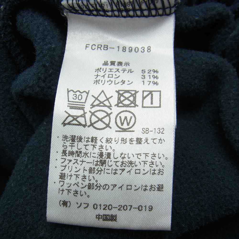 SOPH ソフ 18AW FCRB-189038 FCRB F.C.Real Bristol POLARTEC FLEECE TRAINING ジョガーパンツ ダークネイビー系 S【中古】