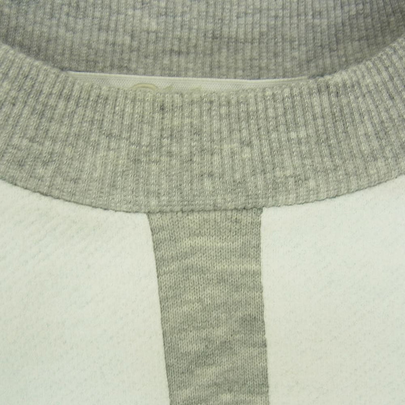 Chloe クロエ 18SJH81-18S184 Logo printed cotton jersey sweatshirt ロゴ プリント コットン  スウェット グレー系 XS【中古】
