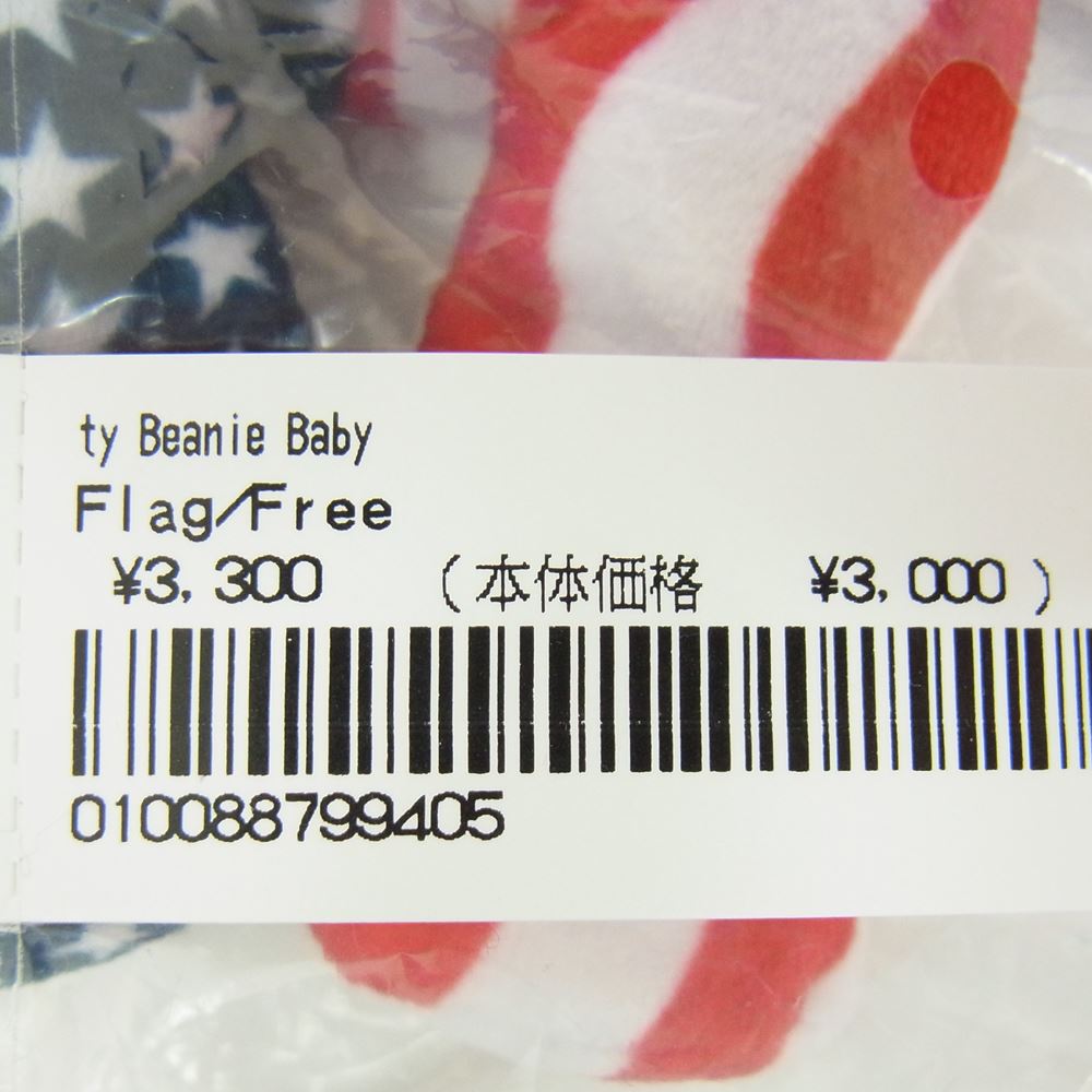 Supreme シュプリーム 22AW ty Beanie Baby タイ 星条旗柄 テディベア【新古品】【未使用】【中古】