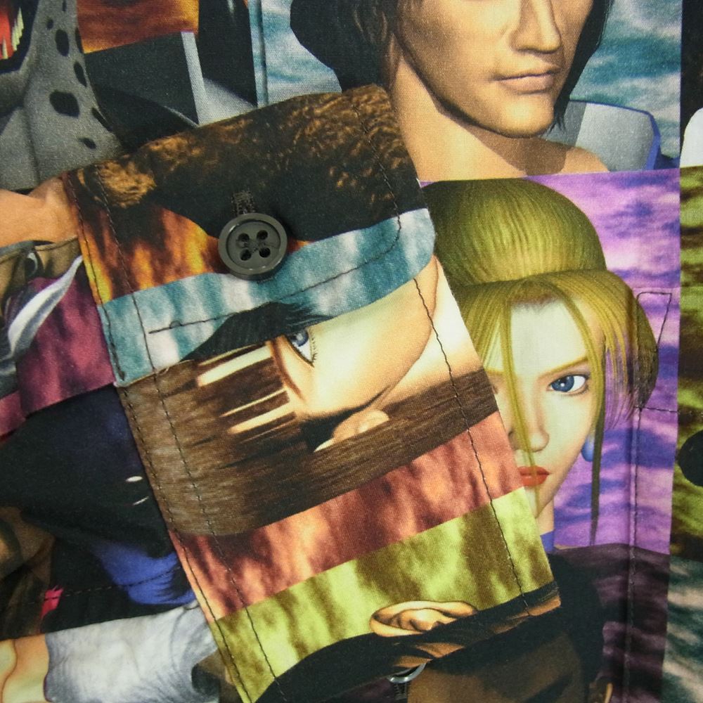 Supreme シュプリーム 22AW Yohji Yamamoto TEKKEN Shirt ヨウジヤマモト 鉄拳 総柄 マルチカラー シャツ マルチカラー系 M【新古品】【未使用】【中古】