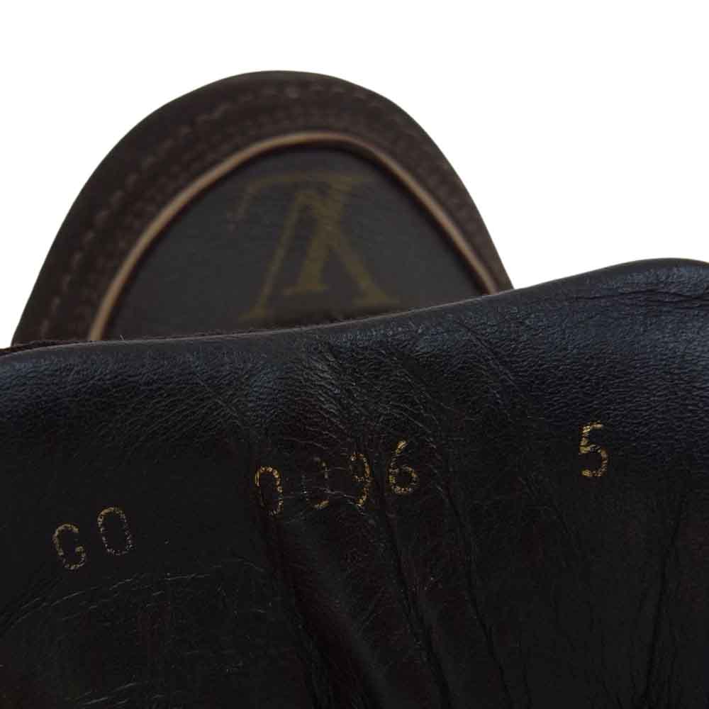 LOUIS VUITTON ルイ・ヴィトン モノグラム ベルクロ ローカット スニーカー ブラウン系 5【中古】