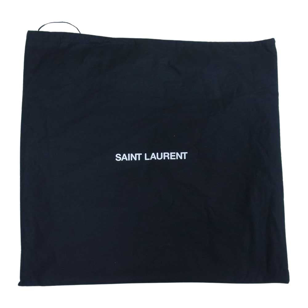 SAINT LAURENT サンローラン 466989 サンローランパリ ID コンバーチブル キャンバス × レザー 2WAY ショルダー バッグ トートバッグ ブラック系【中古】