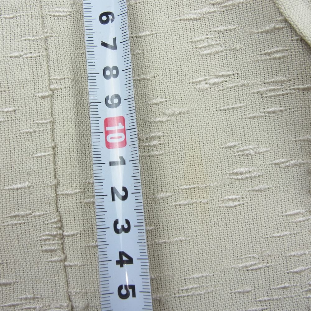 ストラスブルゴ IC/RE056S31G ICHORAI シルク 2B テーラードジャケット ベージュ系 50【美品】【中古】
