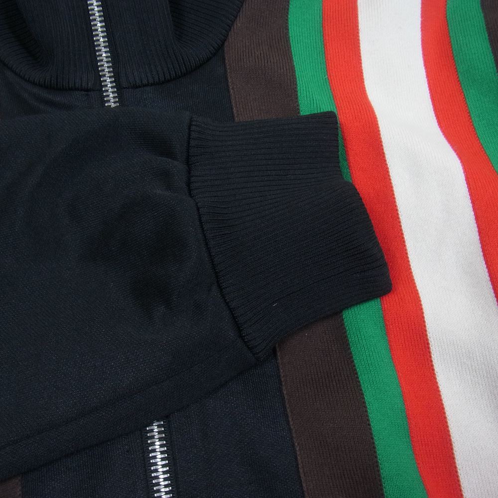 GUCCI グッチ 615731 XJCFQ 国内正規品 TECHNICAL ZIP-UP JACKET テクニカル ジャージー フルジップ トラックジャケット ブラック系 M【中古】