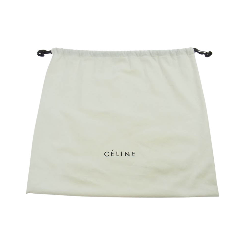CELINE セリーヌ マイクロ ラゲージ キャンバス レザー ハンド バッグ マルチカラー系【中古】