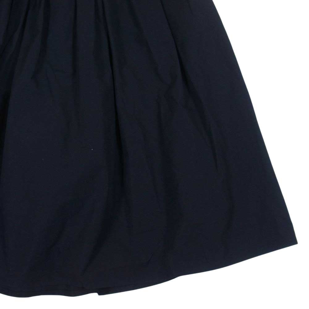 Drawer ドゥロワー 6524-299-1640 コットン タック サロペット ブラック系 36【中古】