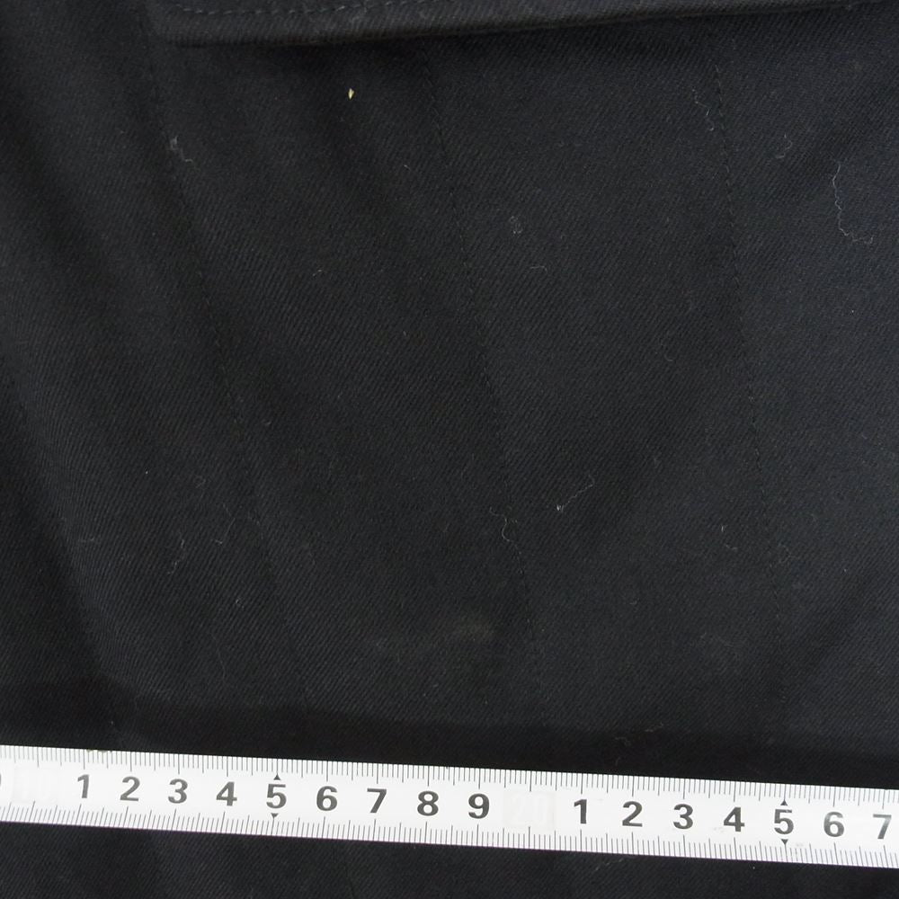 Engineered Garments エンジニアードガーメンツ 中綿キルティング ウール 比翼 コート ネイビー系 S【中古】
