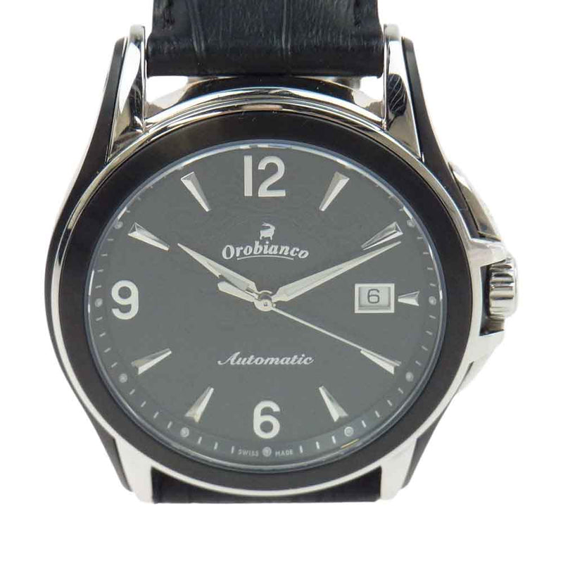 市場価格83600円オロビアンコ OR-0033 腕時計 自動巻き - 腕時計(アナログ)