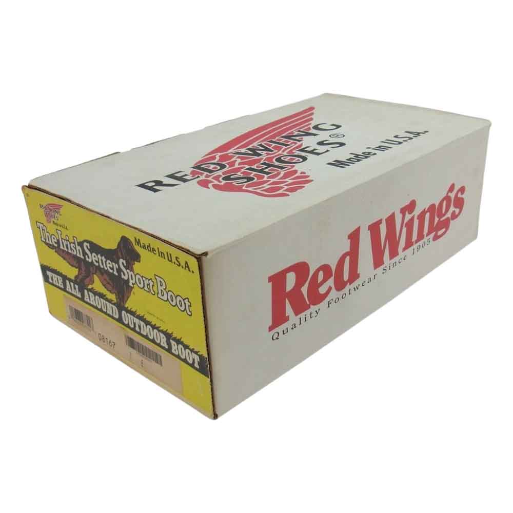 RED WING レッドウィング 8167 6inch CLASSIC PLAIN TOE クラッシック プレーン トゥ スエード  ライトブラウン系 7【中古】
