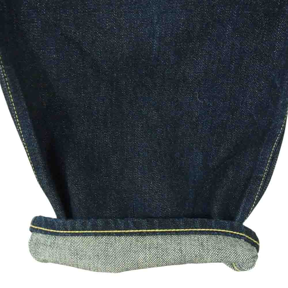 VISVIM ビズビム 18SS 0118105005040 SS HAKAMA PANTS UNWASHED RED EDGE 袴 ハカマ ワイド デニム パンツ インディゴブルー系 2【中古】