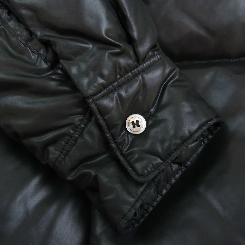 COMME des GARCONS HOMME コムデギャルソンオム AD2004 NH-B030 ダウン シャツ ジャケット ブラック系 M【中古】