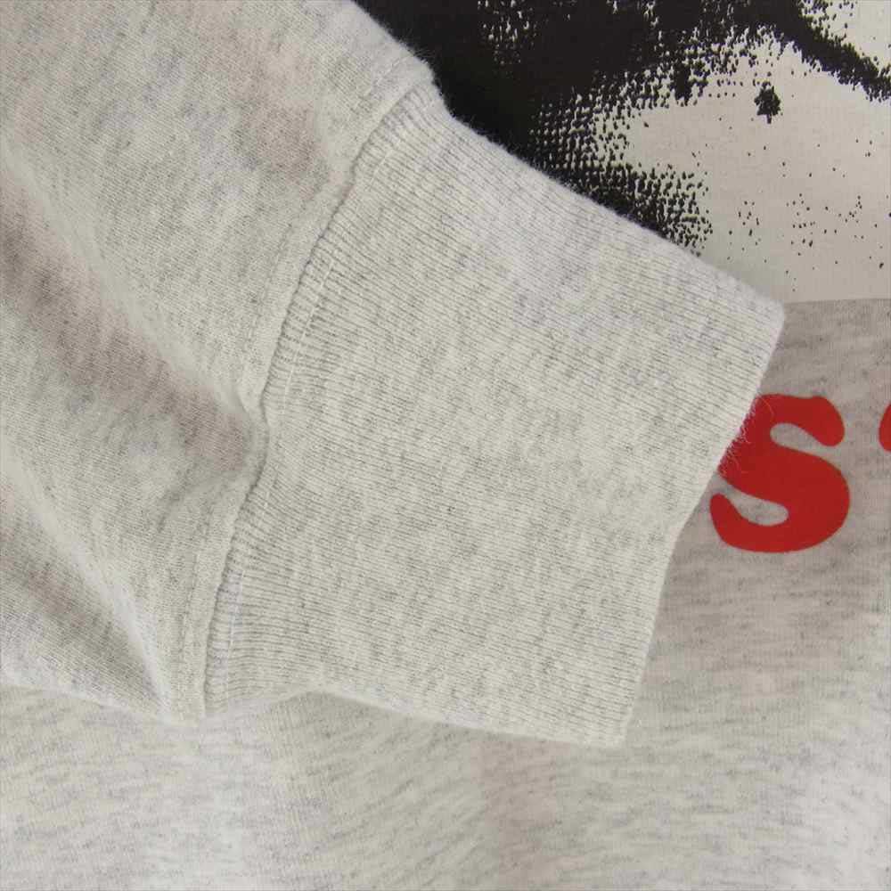 Supreme シュプリーム 21SS × HYSTERIC GLAMOUR ヒステリックグラマー Crewneck クルーネック スウェット グレー系 S【中古】