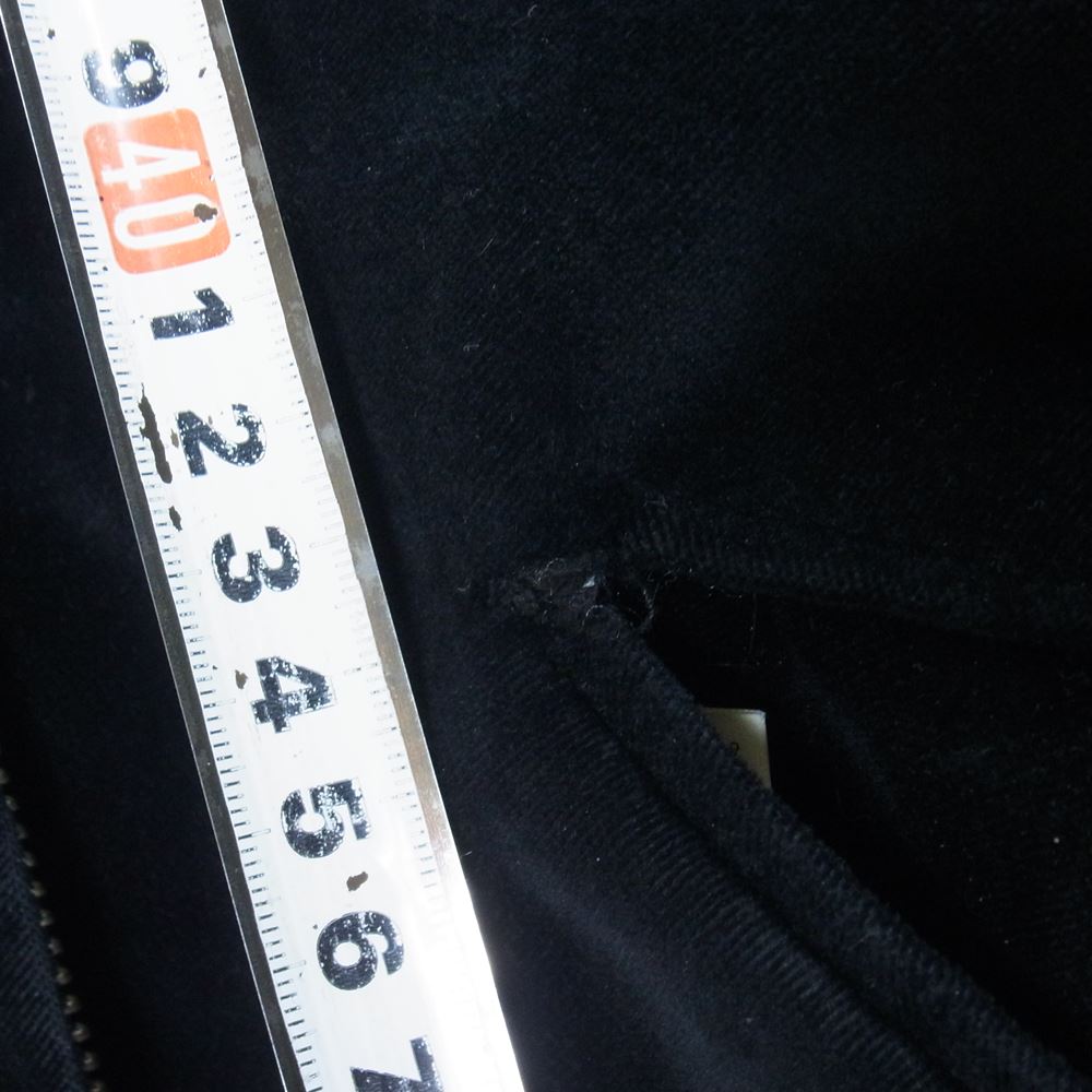 TAILOR TOYO テイラー東洋 TT12827 【難有り】SOUVENIR JACKET TIGER×JAPAN MAP リバーシブル スカジャン 別珍×サテンキルト ジャケット ブラック系 ブルー系 M【中古】