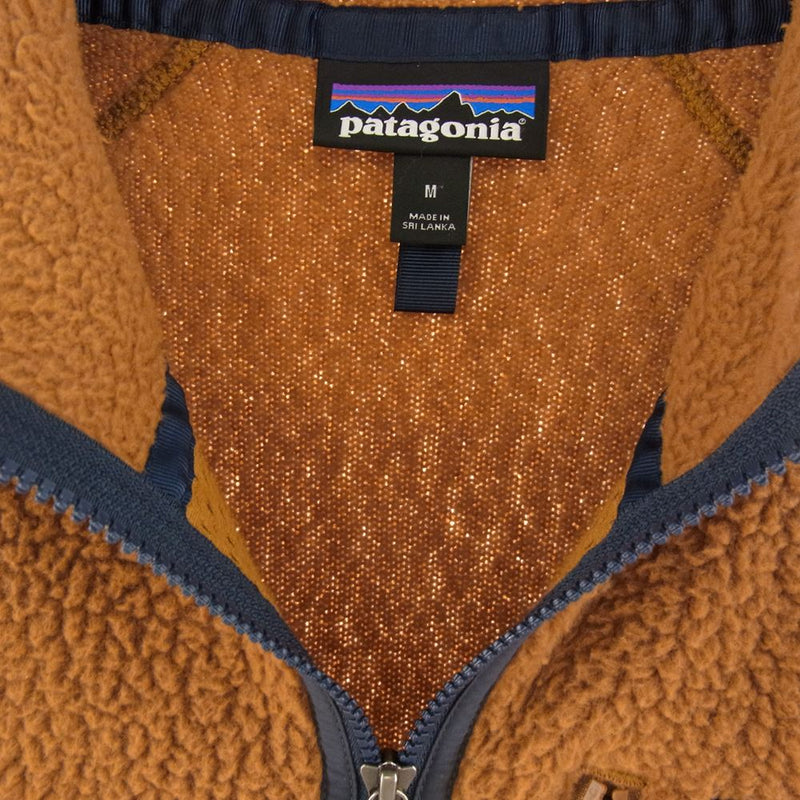 patagonia パタゴニア 21AW 22801 Retro Pile Jacket レトロ パイル ジャケット フリース Bear Brown  ブラウン系 M【中古】