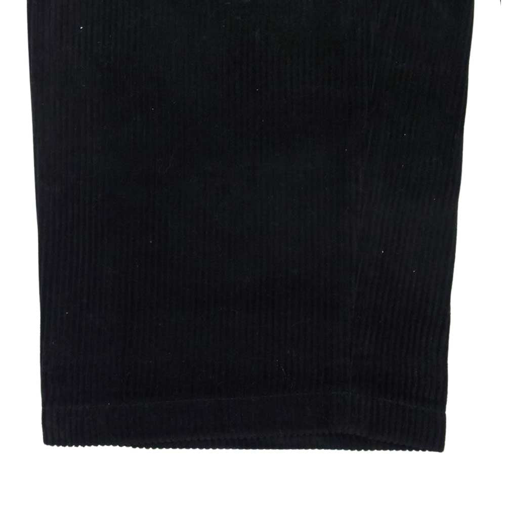 DESCENDANT ディセンダント 20AW 202BRDS-PTM01 CORDUROY TROUSERS コーデュロイ トラウザーズ パンツ ブラック系 3【中古】