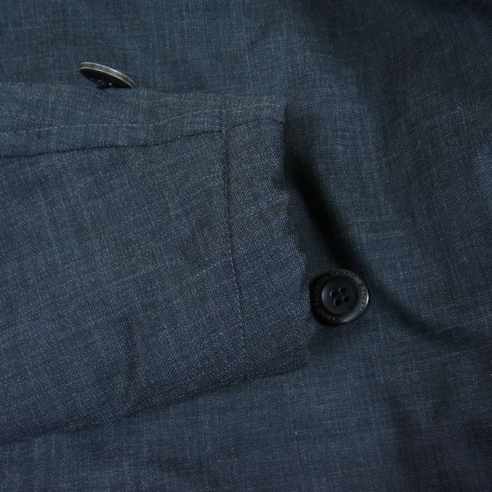 BACKBONE バックボーン 12AW BB12FW-CO11 PERTEX INSULATION PEA COAT パーテックス インサレーション Pコート ピーコート ブラック系 L【中古】