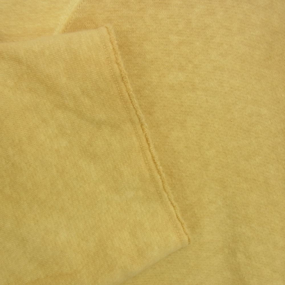 VISVIM ビズビム 121205010010 JUMBO SWEAT 3/4 UNEVEN DYE イエロー系 2【中古】