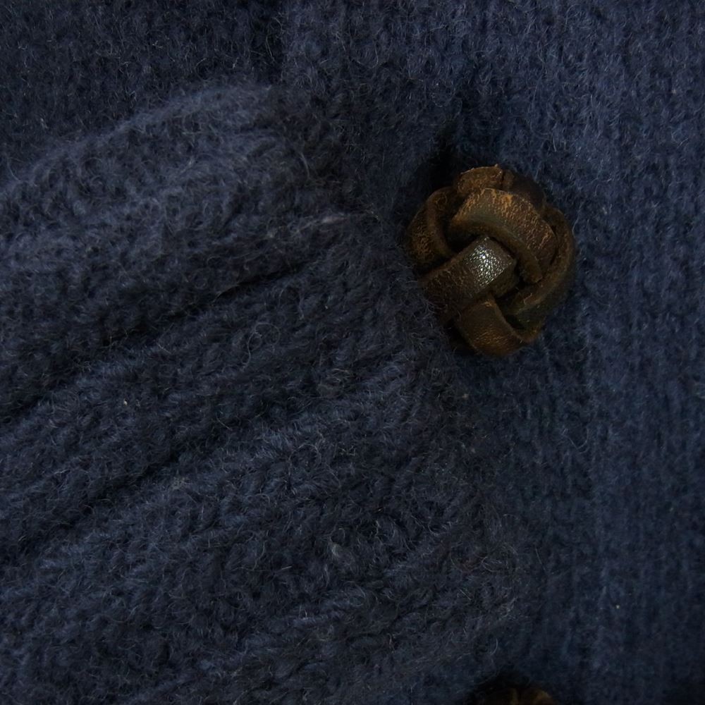 VISVIM ビズビム 20AW 0118205012003 SELMER LONG CARDIGAN UNEVEN DYE 染め タイダイ カーディガン ネイビー系 1【中古】