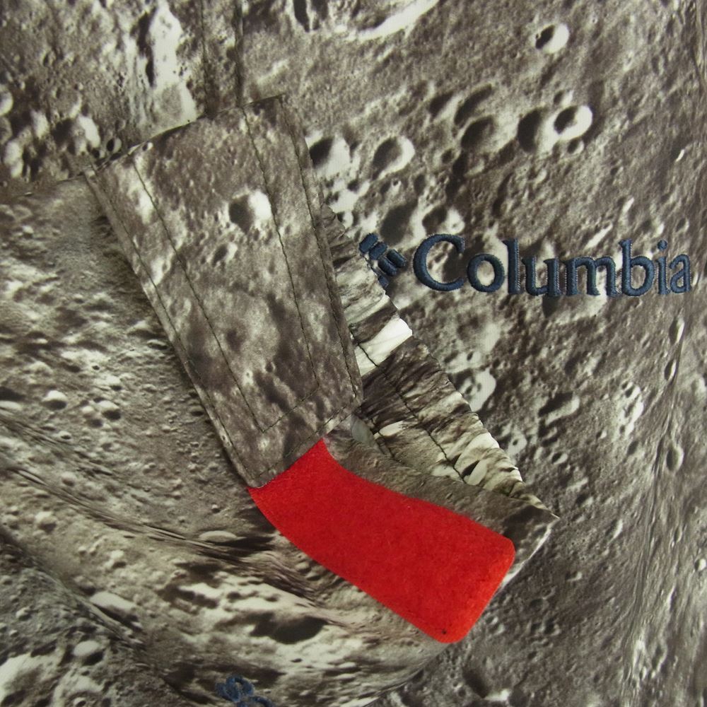 Columbia コロンビア × KINETICS キネティクス 月面 MOON ナイロン ジャケット グレー系 L【中古】