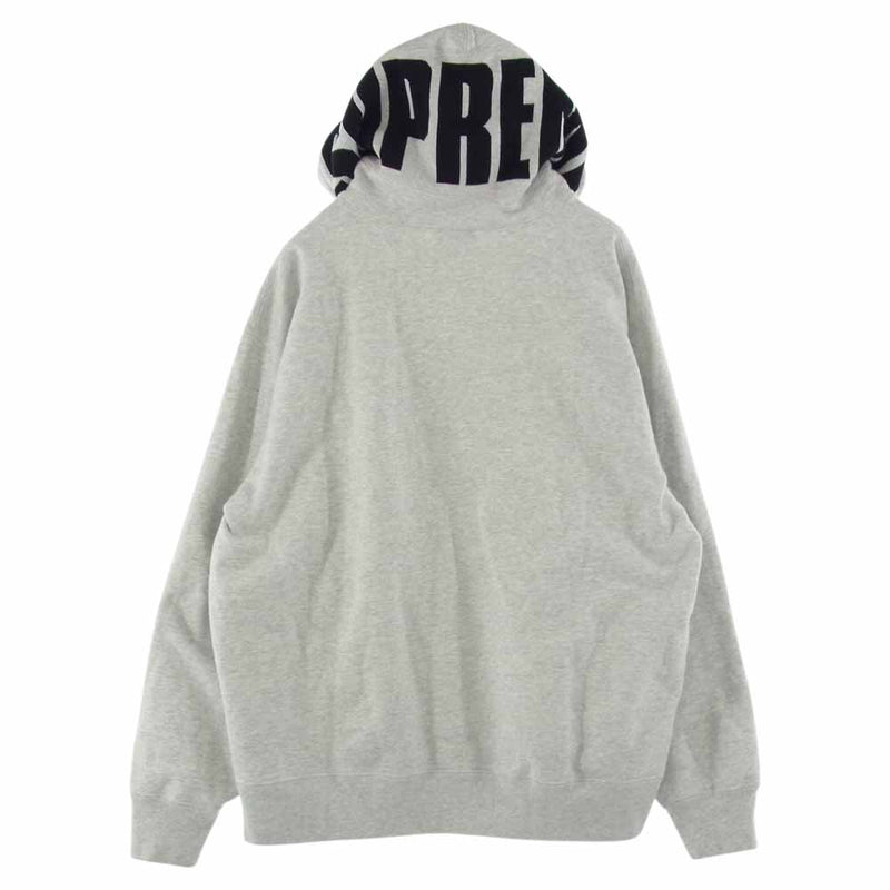 Supreme rib hooded sweatshirt size:L