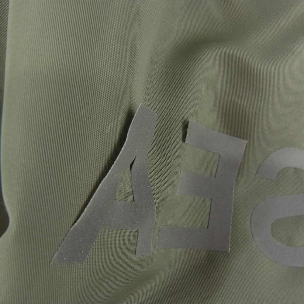 WIND AND SEA ウィンダンシー 19AW WDS-19A-JK-07 REVERSIBLE MA-1 リバーシブル ミリタリー ジャケット モスグリーン系 XL【中古】