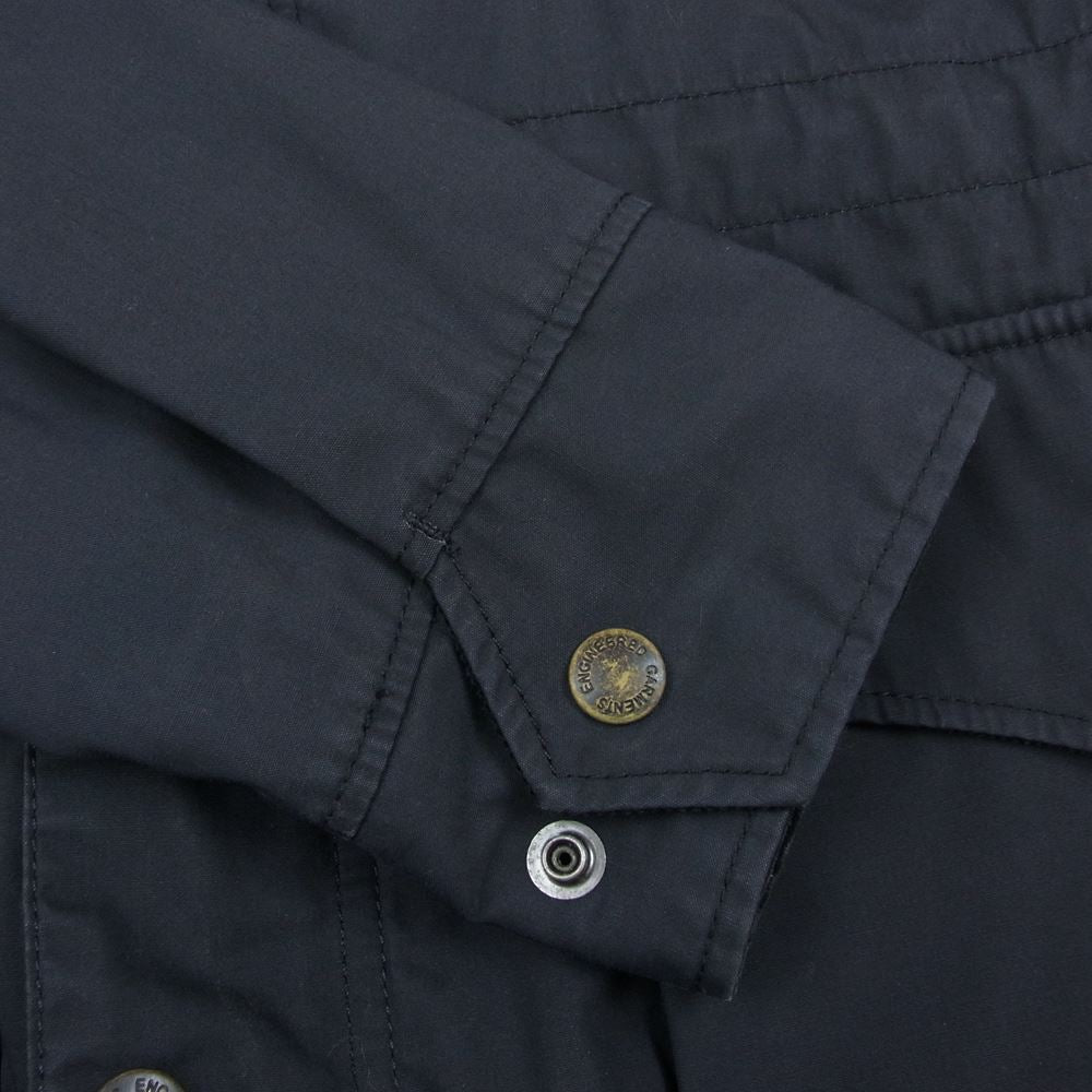 Engineered Garments エンジニアードガーメンツ ナイロン 裏地ウール マウンテン パーカ フード ジャケット ブラック系 M【中古】